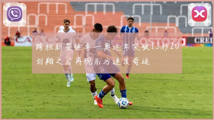 跨栏新星徐卓一奥运年突破13秒20刘翔之后再现东方速度奇迹